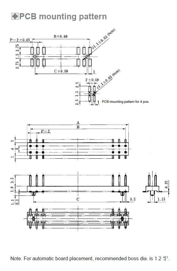 Dimension_A3_pin header.